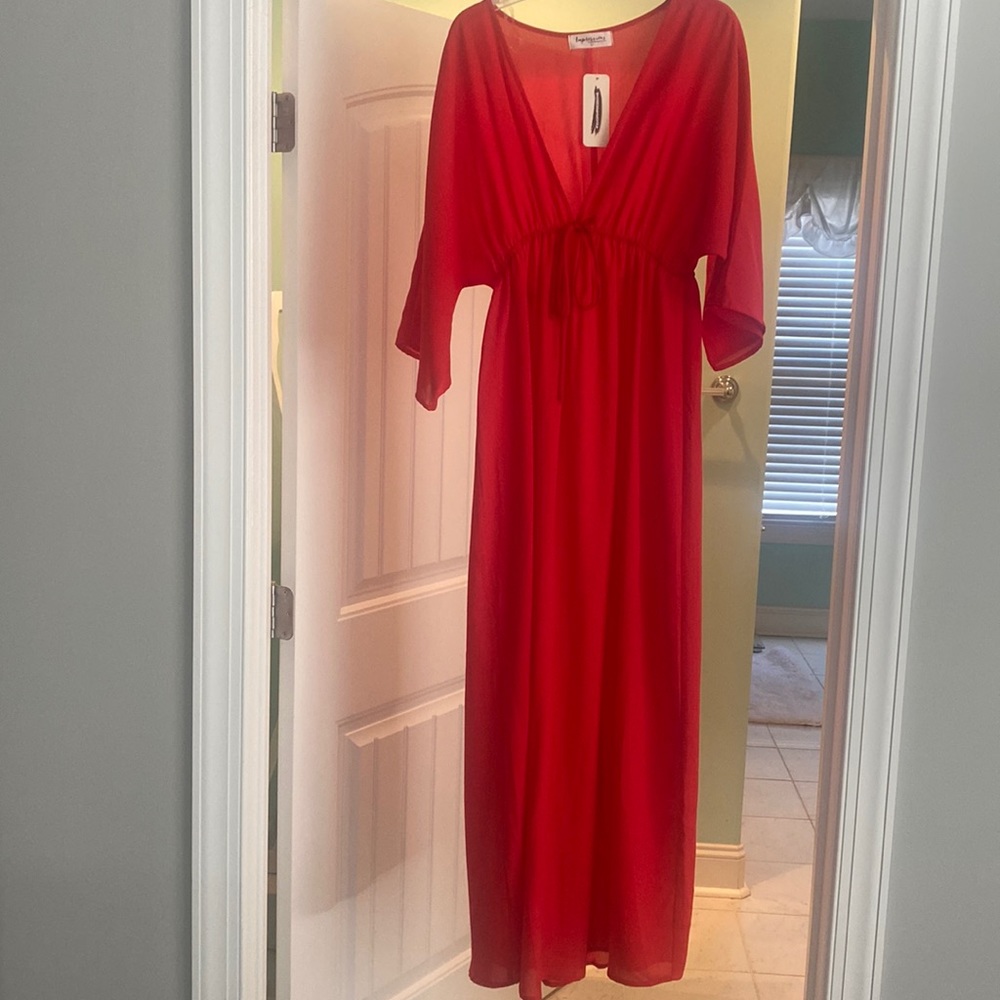 Red dress